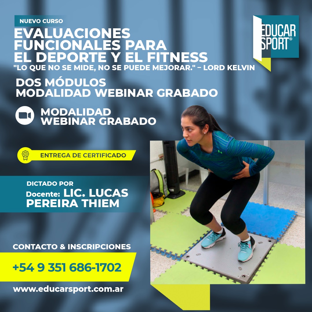 Evaluaciones Funcionales para el Deporte y el Fitness